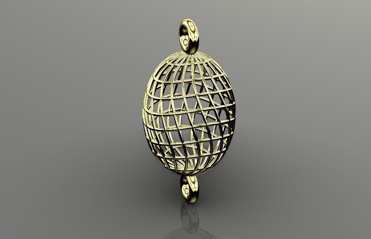 oval spacer 22k  fs00009 3D print model_3