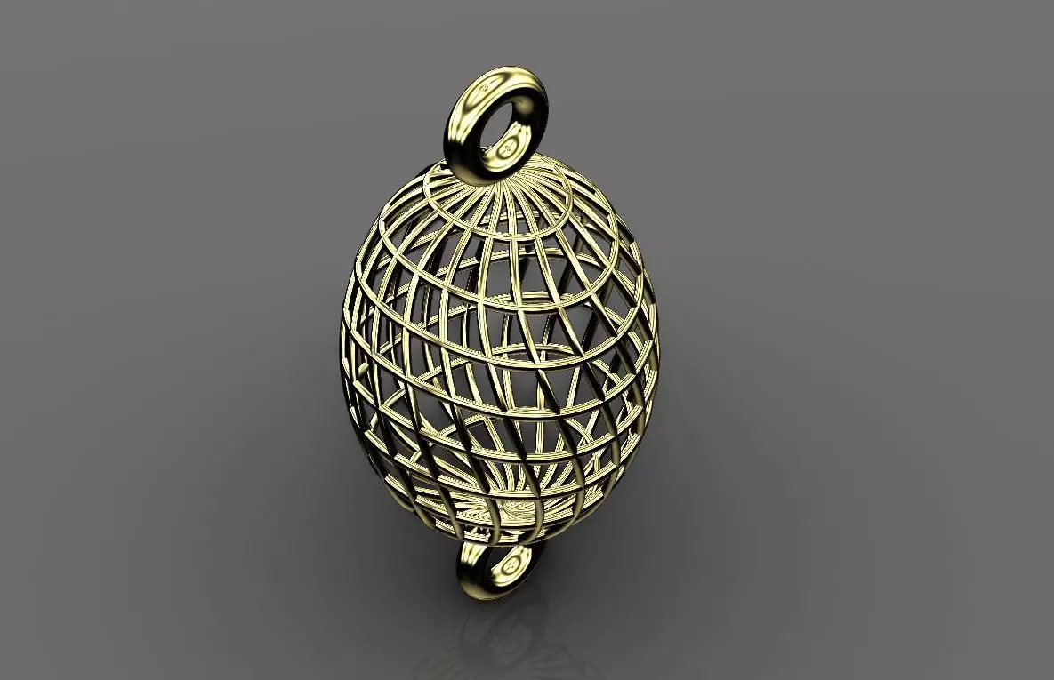 oval spacer 22k  fs00009 3D print model_0