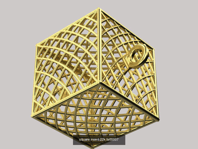 spacer 22 kk set 8 parts  3D Model Collection_5