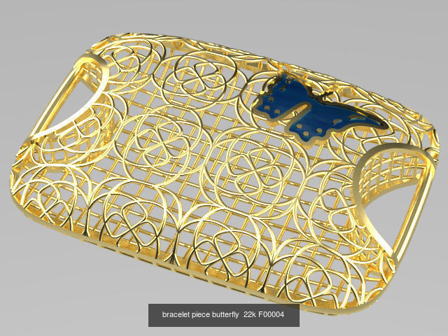 spacer 22 kk set 8 parts  3D Model Collection_2