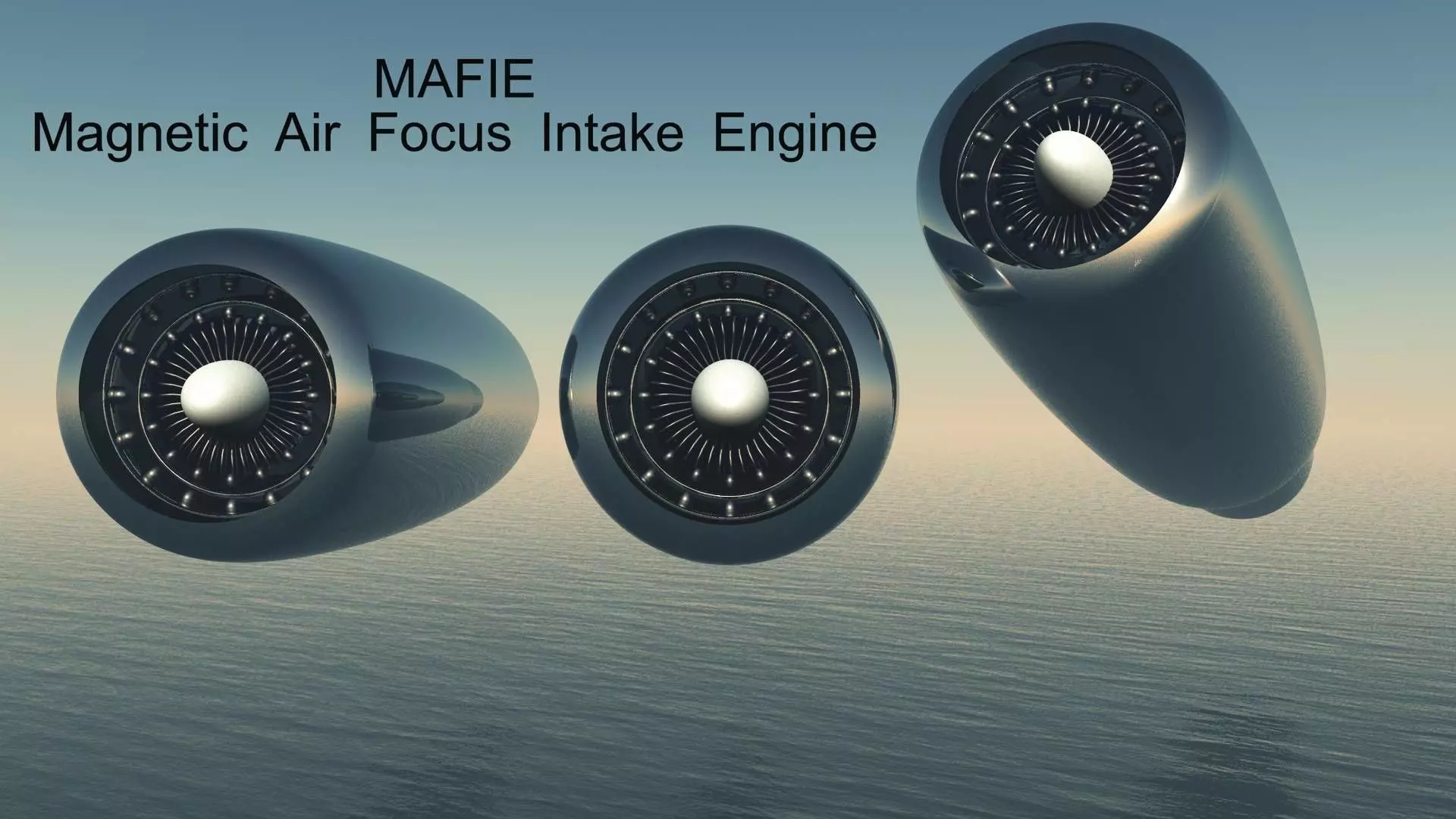 MAFIE mafia magnetic air focus injector engine Free 3D model