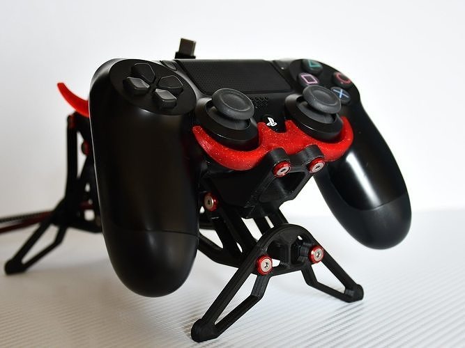 Dual controller stand for Xbox series X and PS4 3D print model