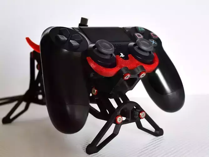 Dual controller stand for Xbox series X and PS4 3D print model