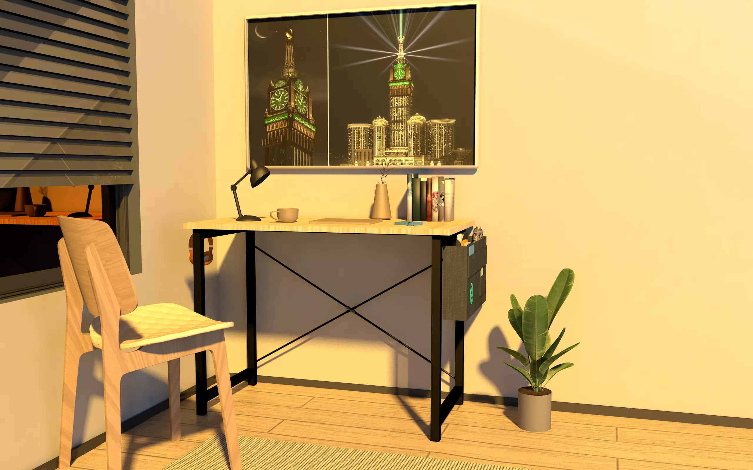Writing table Free 3D print model