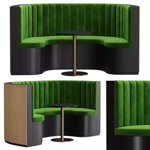 Restaurant sofa