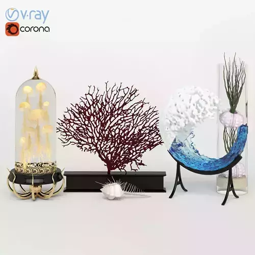 Marine decorative set 02