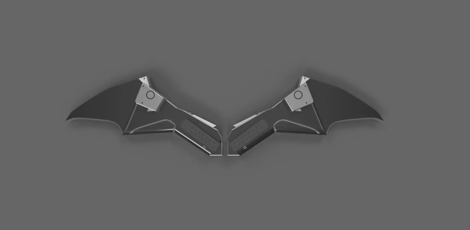 THE BATMAN CHEST EMBLEM LOGO COSPLAY 3D print model