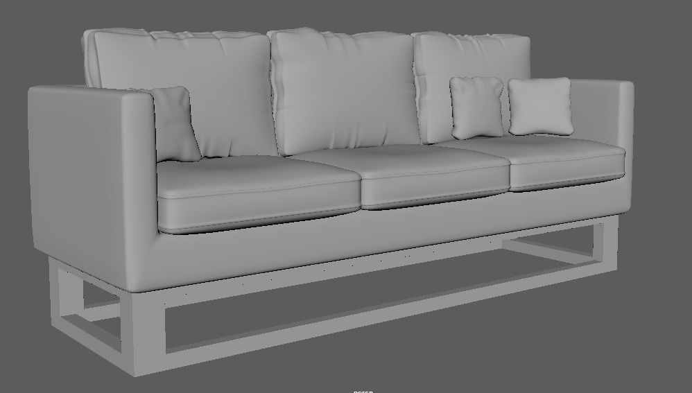 Modern sofa BASiC 3D model_10