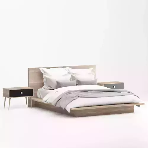 Modern Master Bed