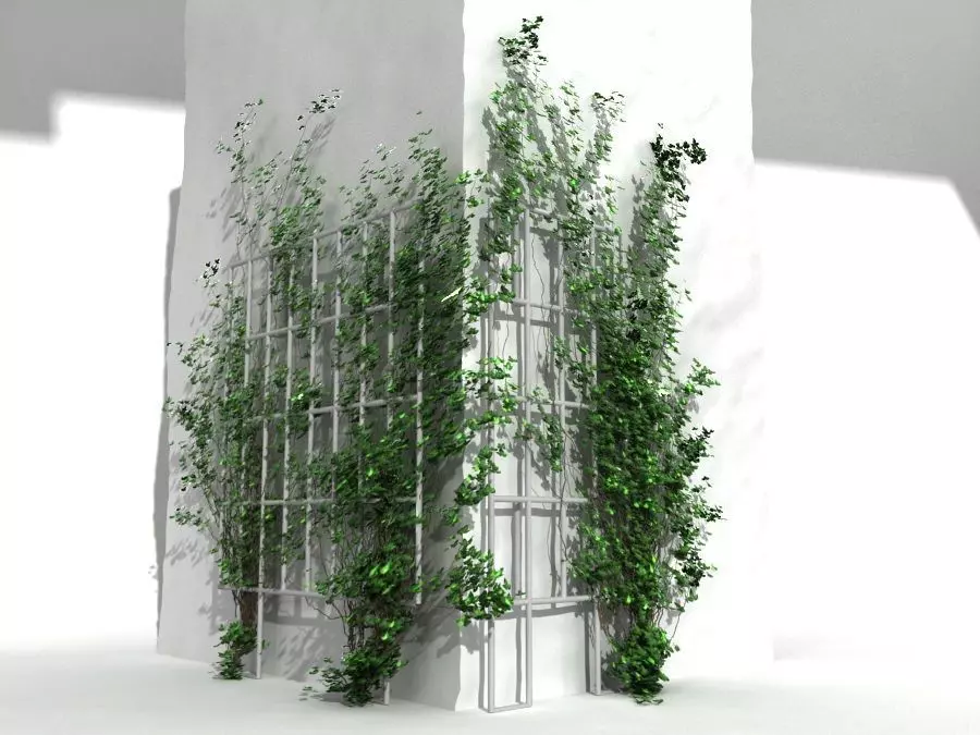 ivy corner 3D model