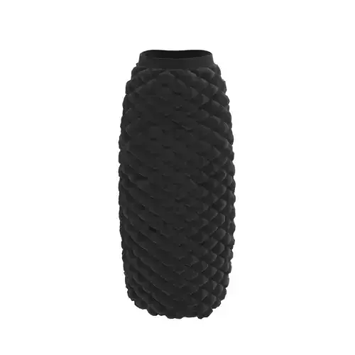 skirt dragonfly vase 3D model