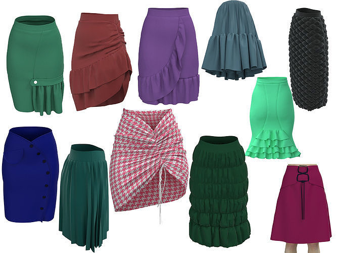 collection 11 skirts  