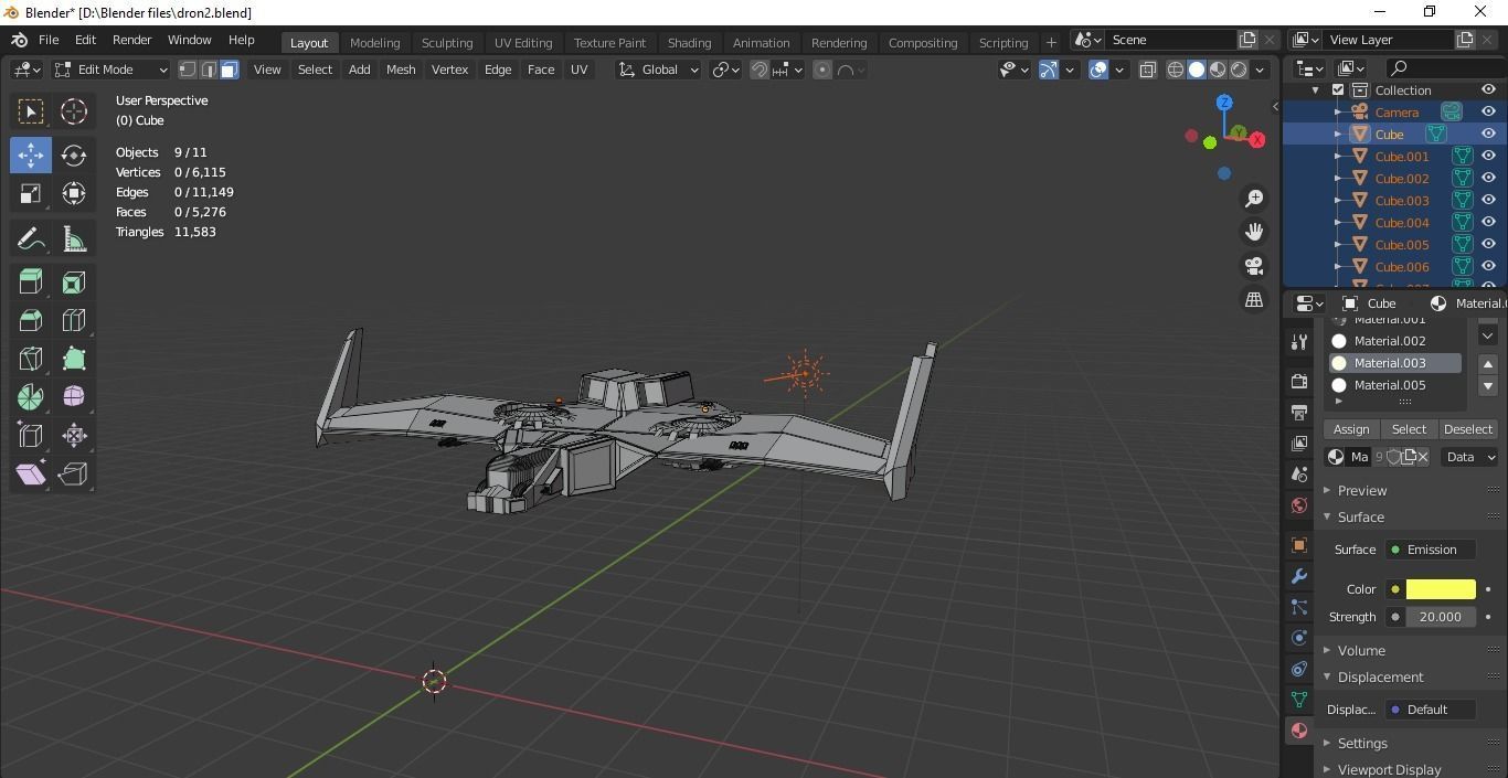 Jet 7th Gen 3D model_5