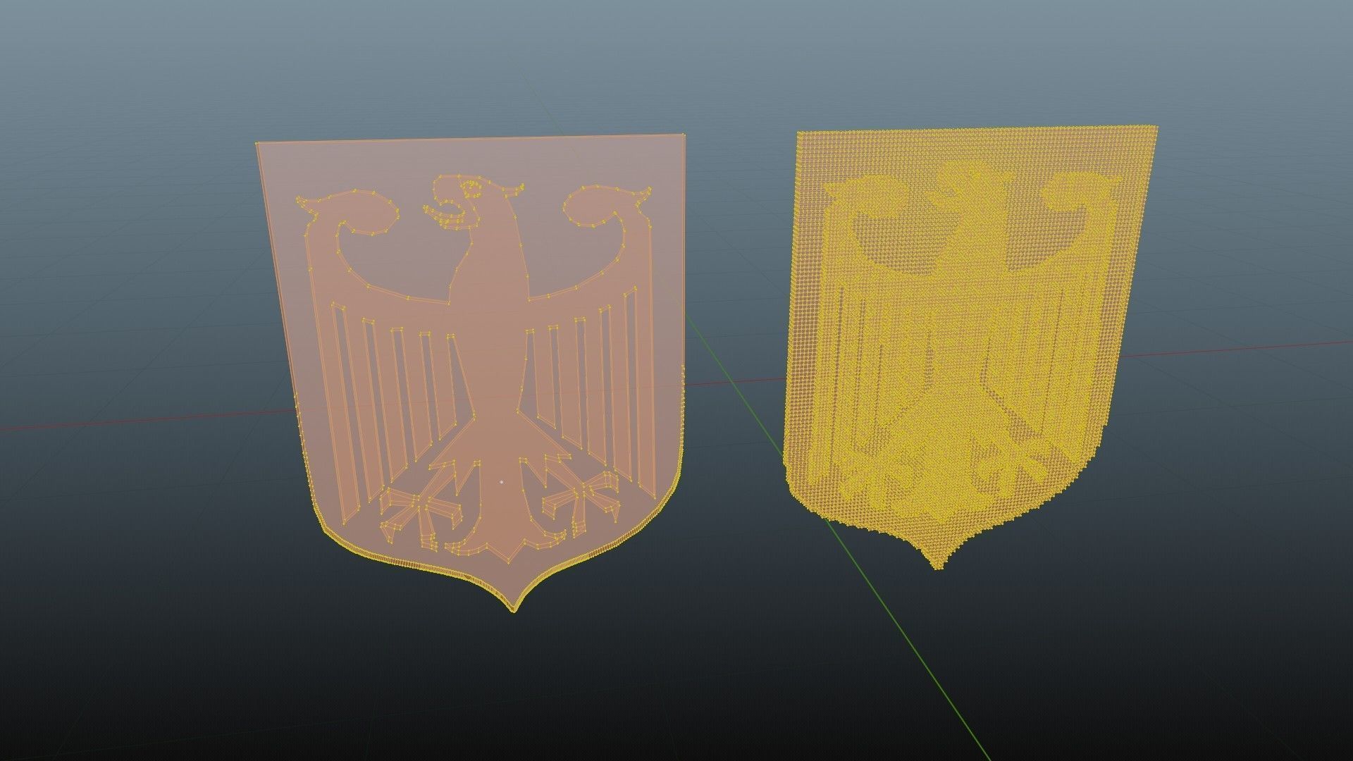 Germany National Emblem 3D model_6