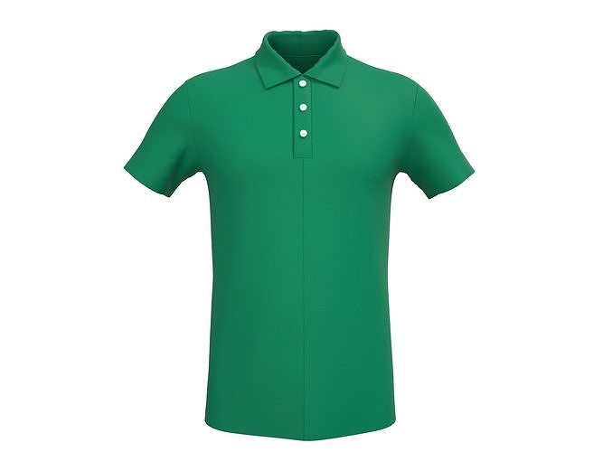 polo t shirt  3D model