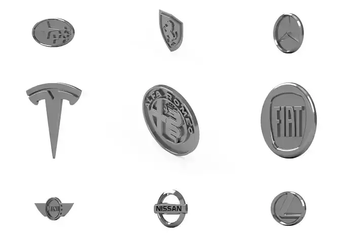 Car brand logo model   3D print model