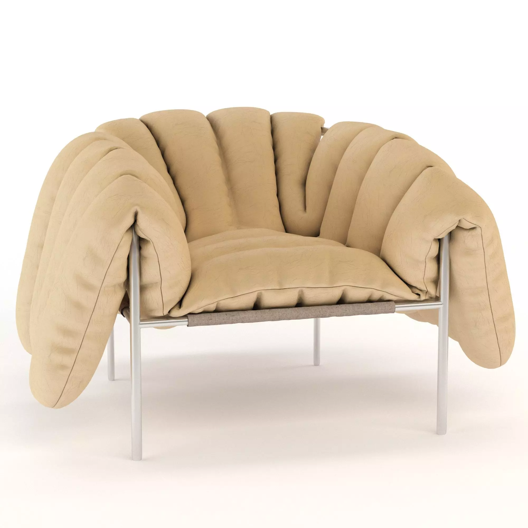 Puffy Lounge Chair 3D model