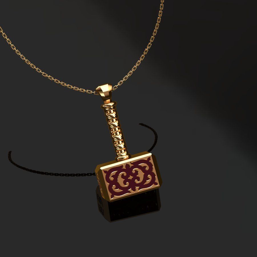 Pendant 3D print model_1