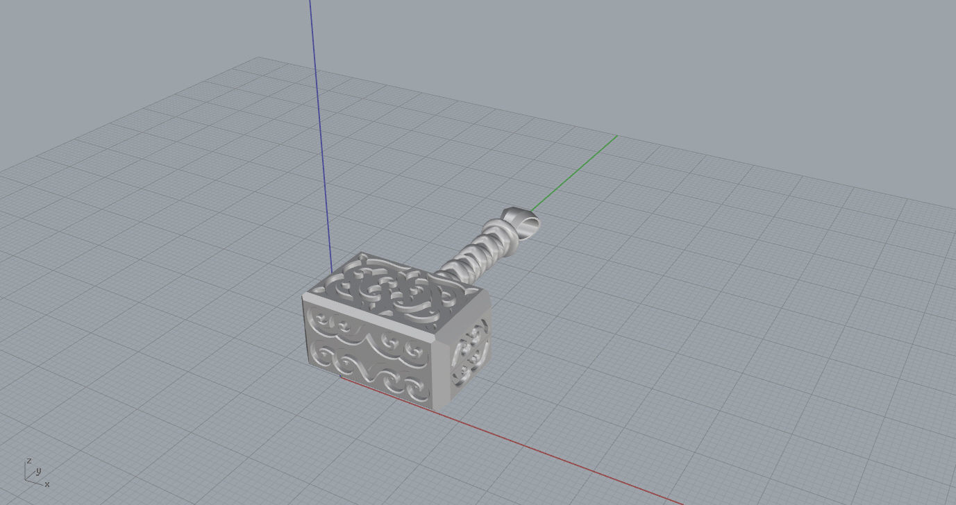 Pendant 3D print model_15