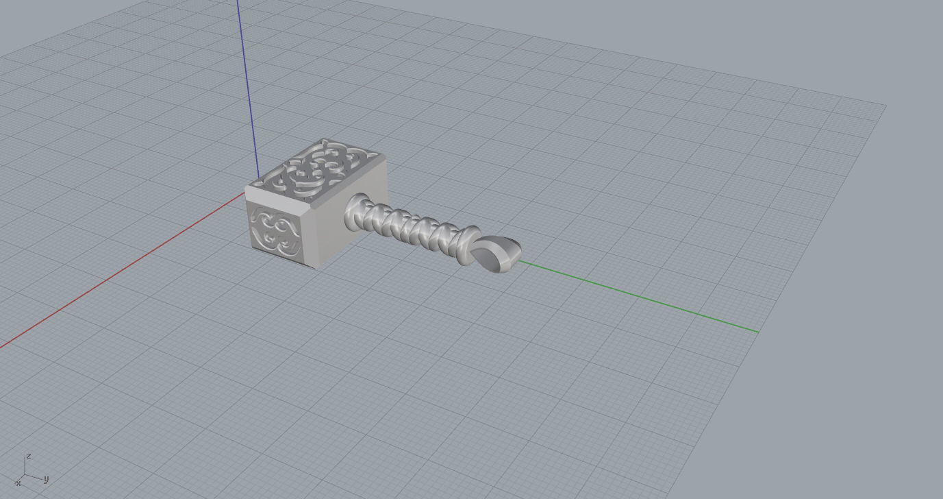 Pendant 3D print model_16