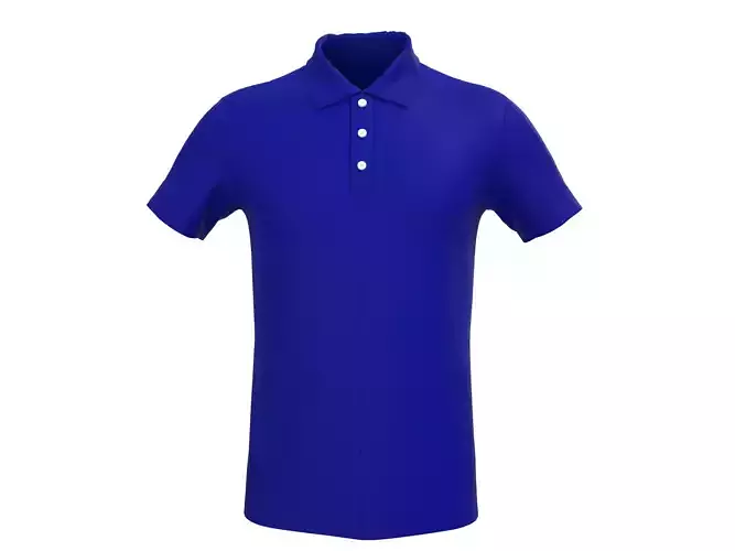 polo t shirt 3D model