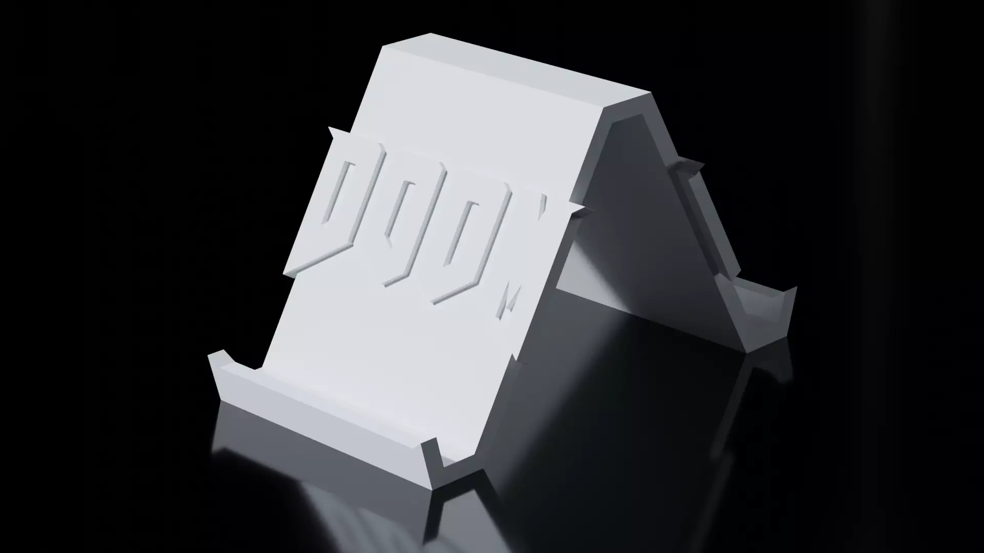 DOOM Smartphone Stand 3D print model
