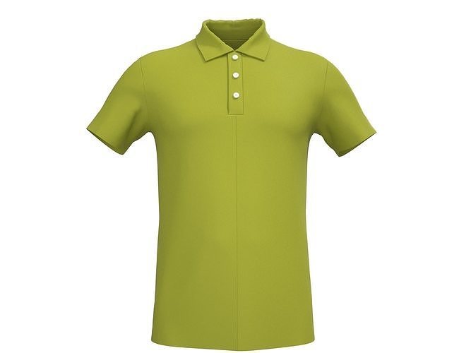 polo t shirt 3D model