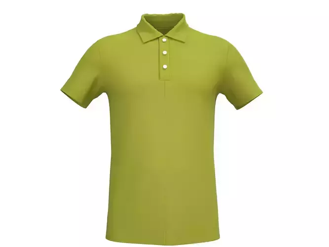 polo t shirt 3D model