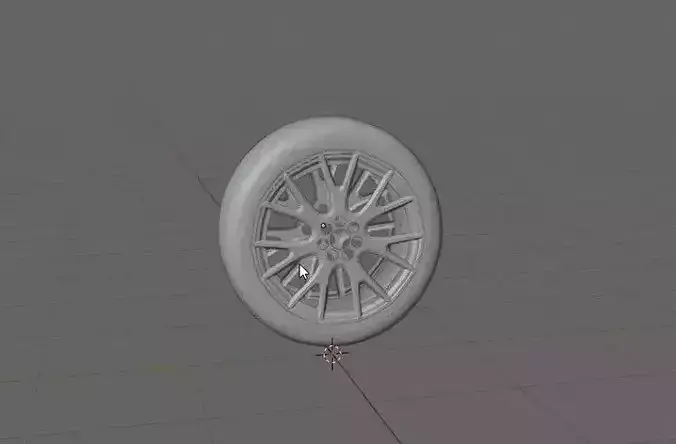 Blender Wheel Introduction 3D model