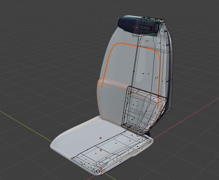 Car seat concept model - Concept Fiona 3D model_6