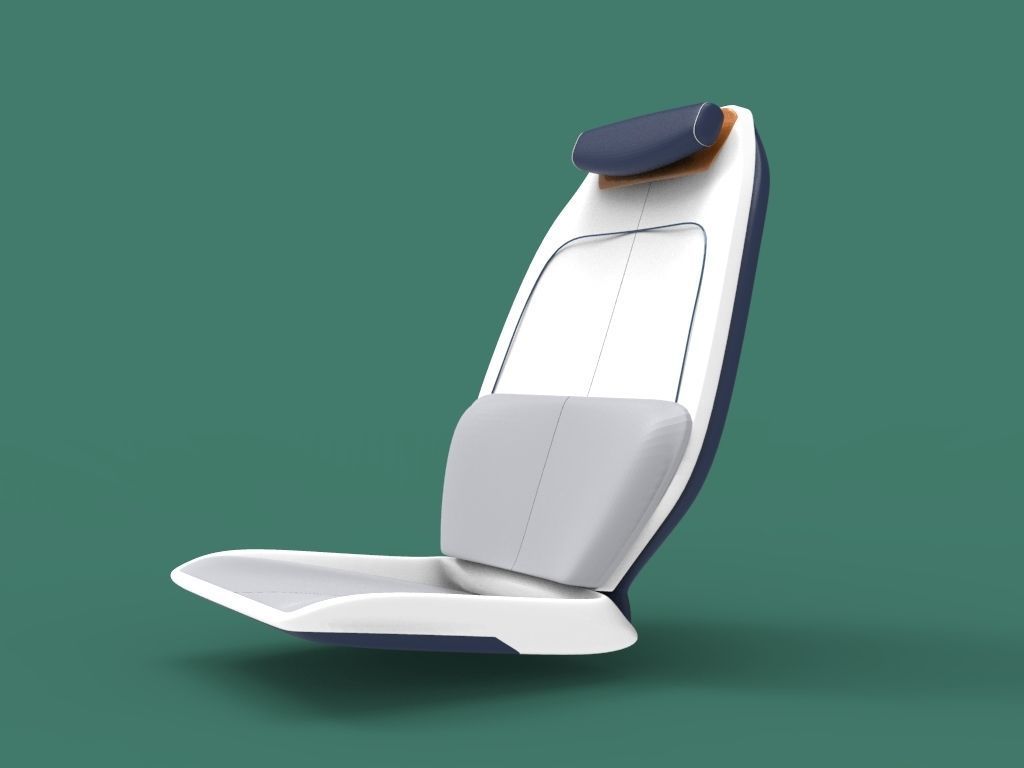 Car seat concept model - Concept Fiona 3D model_11