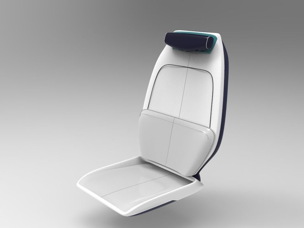 Car seat concept model - Concept Fiona 3D model_7