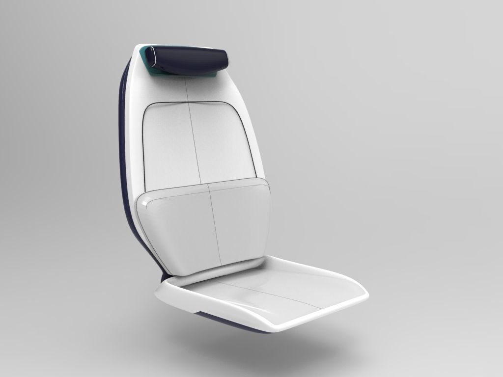 Car seat concept model - Concept Fiona 3D model_8