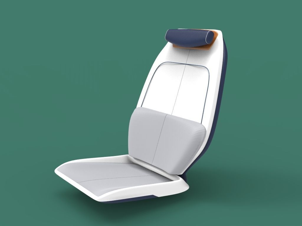 Car seat concept model - Concept Fiona 3D model_2