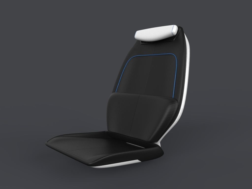 Car seat concept model - Concept Fiona 3D model_1
