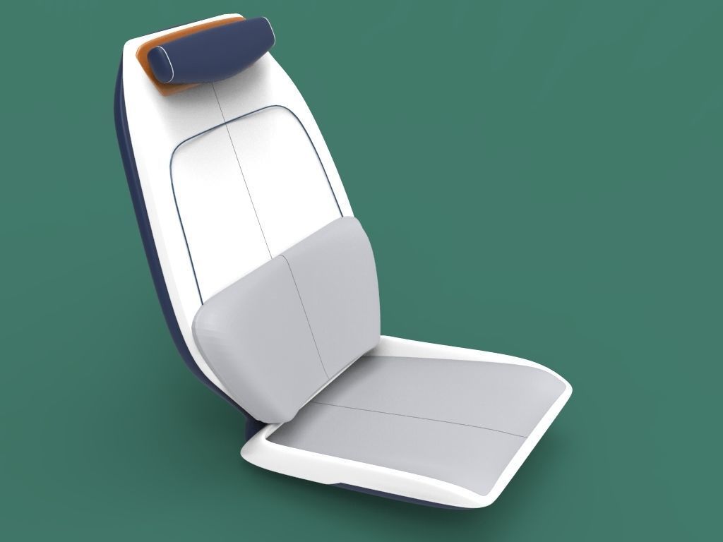 Car seat concept model - Concept Fiona 3D model_12