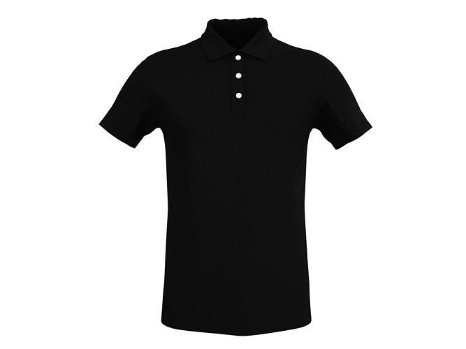 polo t shirt 3D model