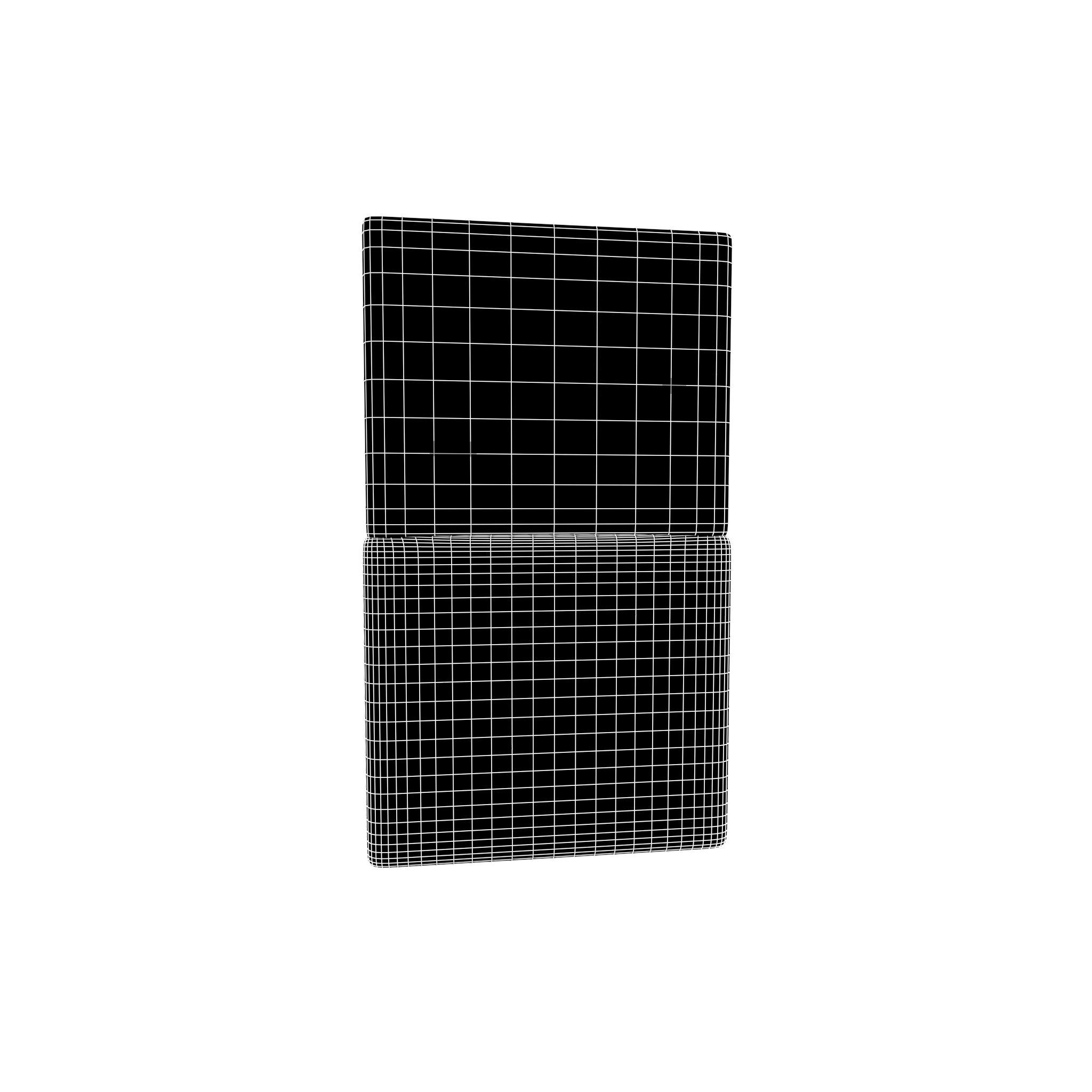 Nail Polish Bottle v1 004 Low-poly 3D model_4