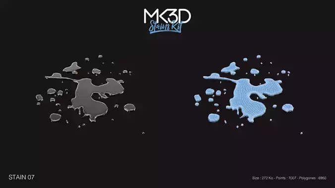 stain-07 gdm - swizzle mixtape 3D model