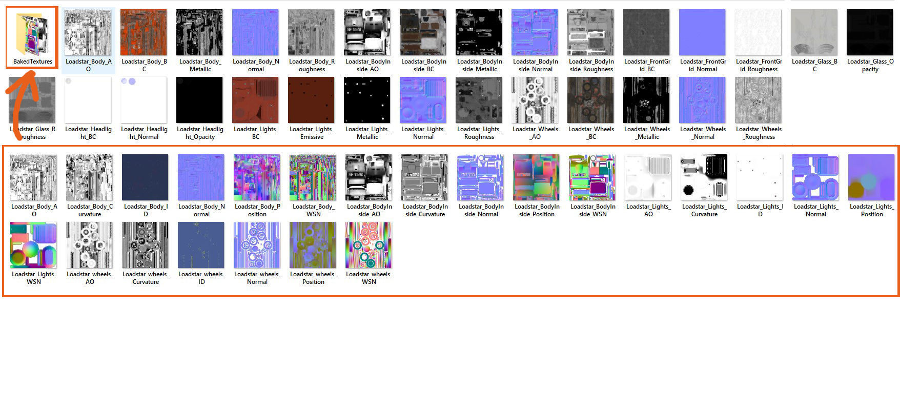 International Loadstar  Low-poly 3D model_11