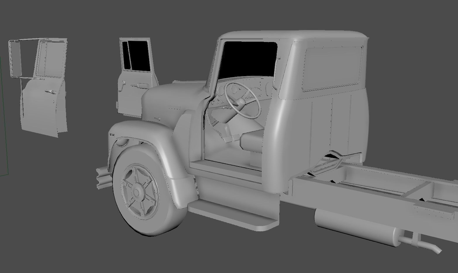 International Loadstar  Low-poly 3D model_8