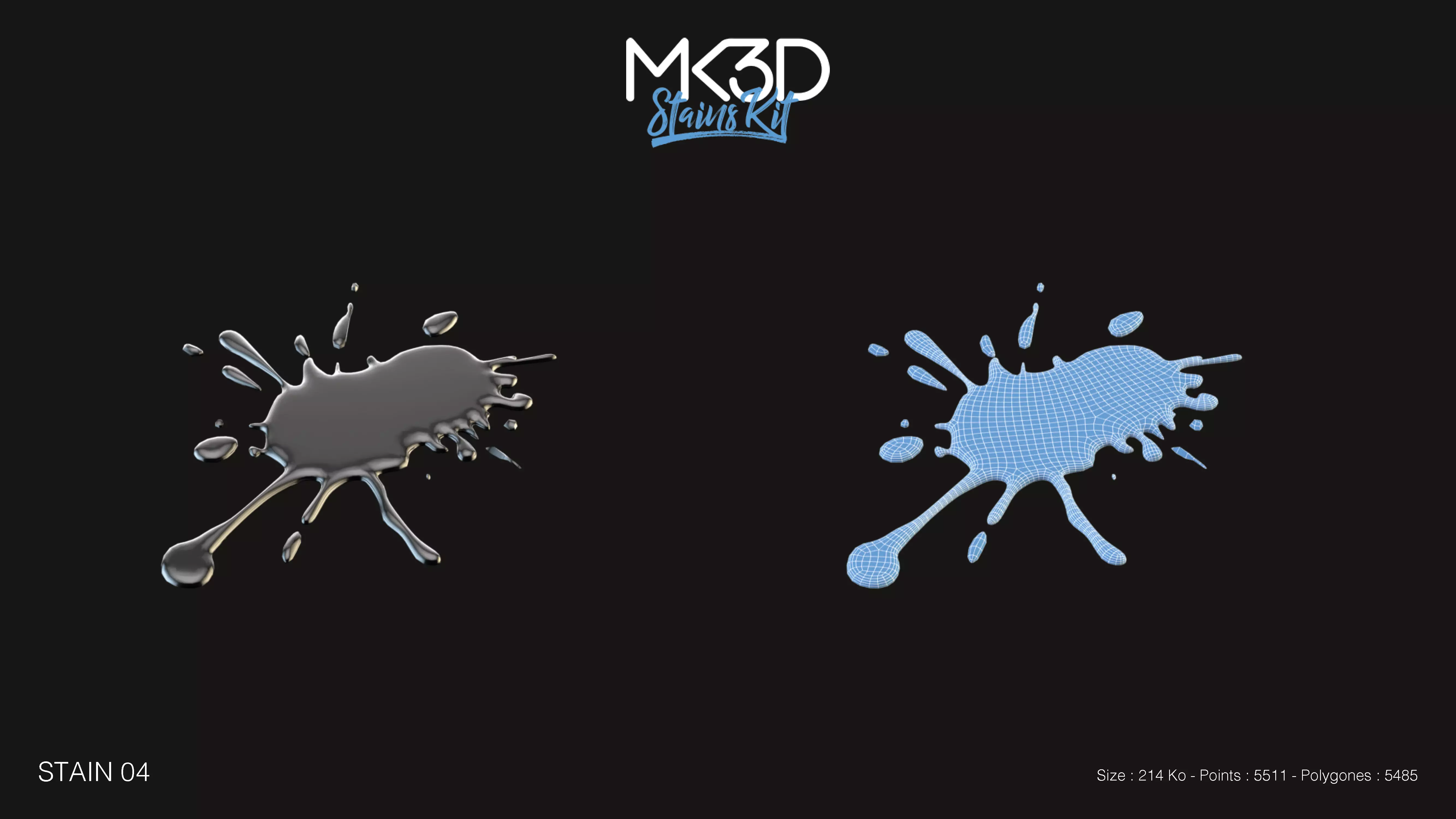 stain-04 paint splatters 3D model_0