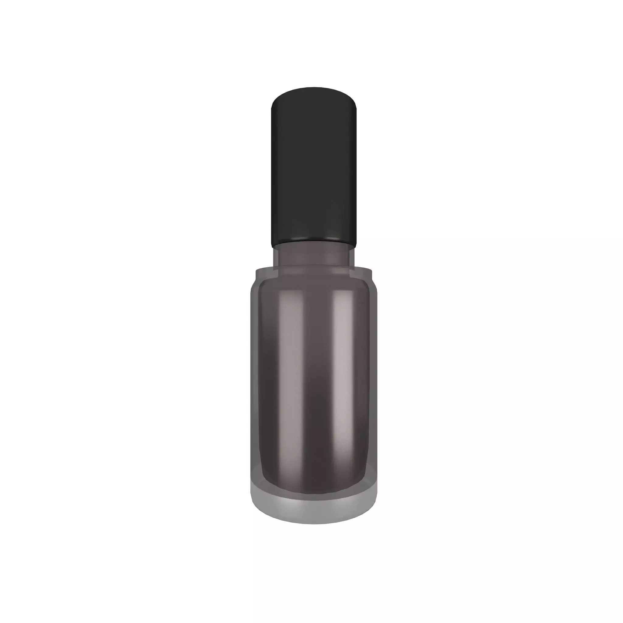 Nail Polish Bottle v2 004 Low-poly 3D model_0