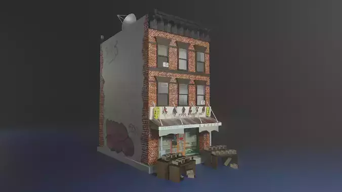 chinatown building model 
