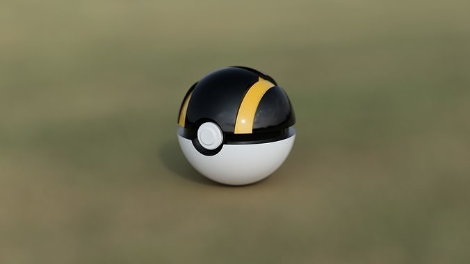 Pokemon Ultraball for 3D Printing 3D print model
