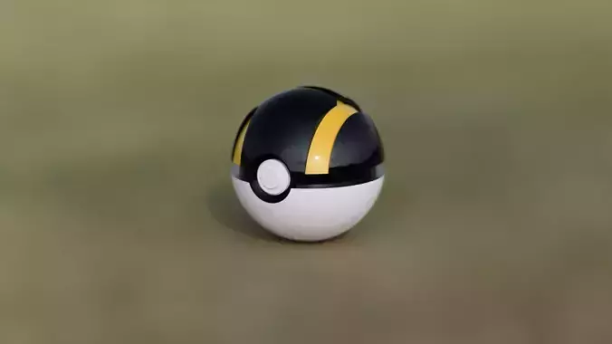 Pokemon Ultraball for 3D Printing