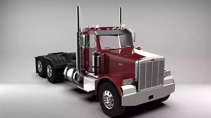 1988 Peterbilt 379 3D model