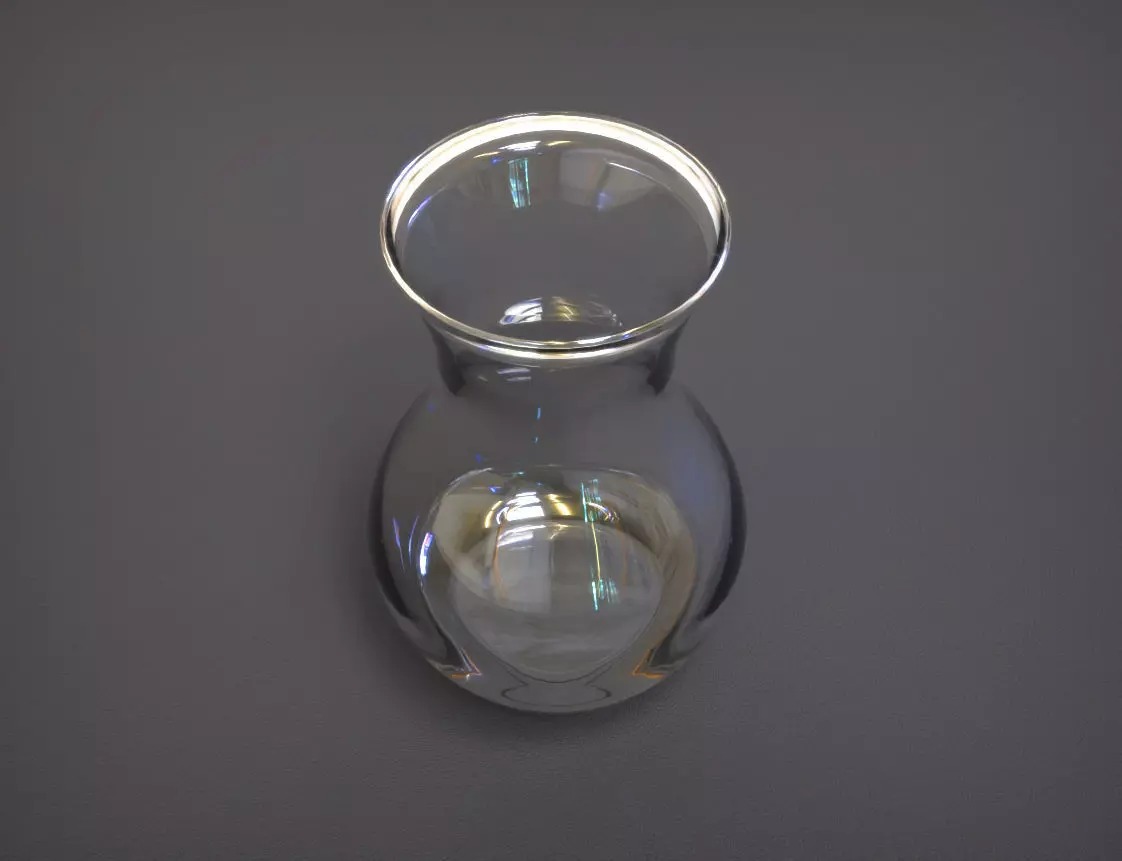 Flower Vase 3D Model 3D model_1