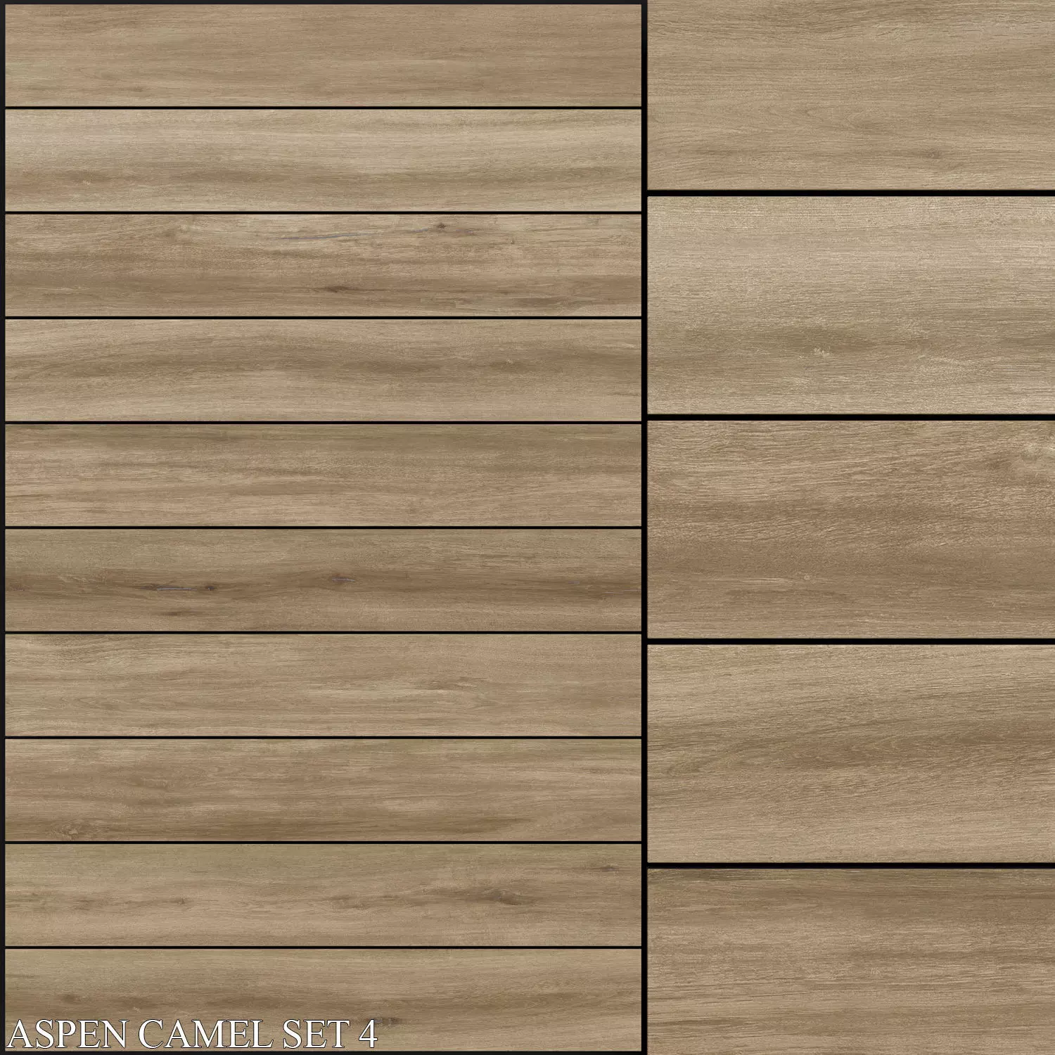 Peronda Aspen Camel Set 4 3D model_0