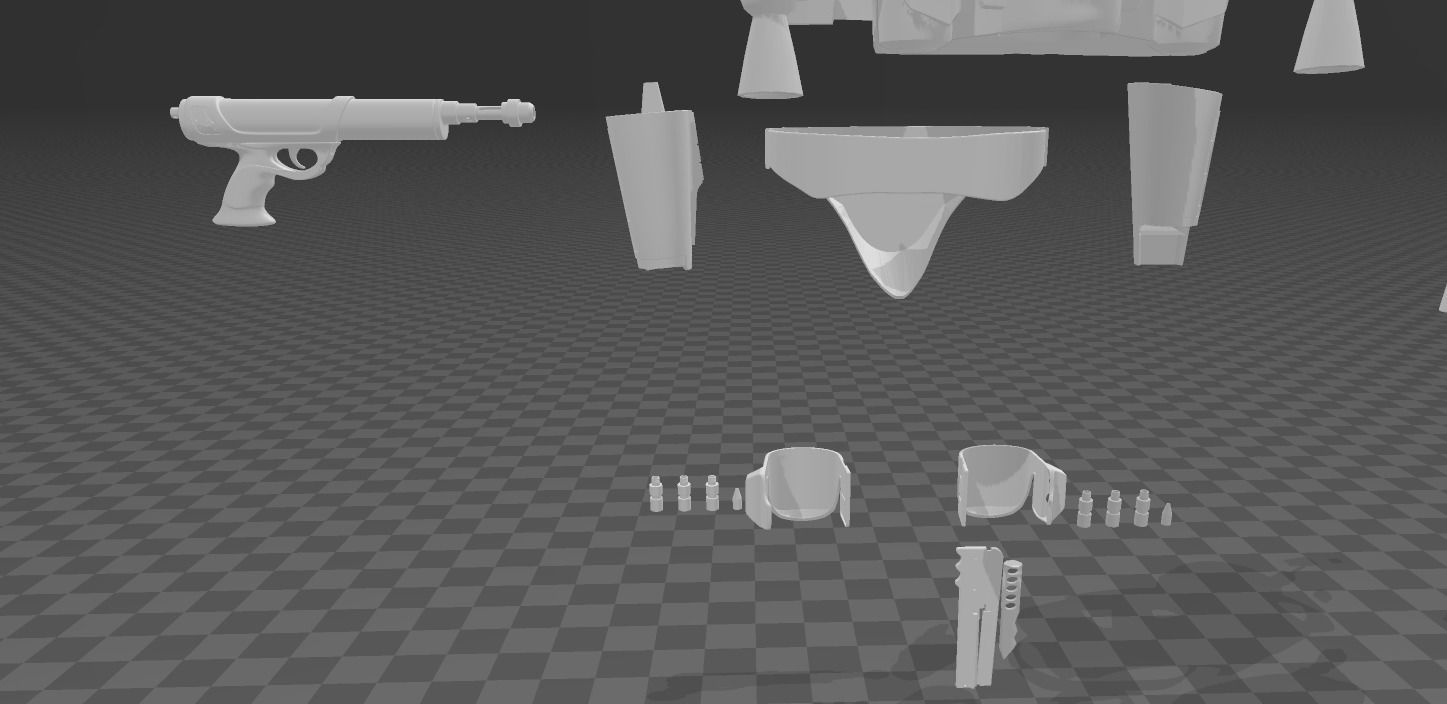 Star Wars Boba Fett Full Armor v2  3D print model_5